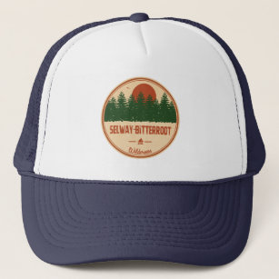 Selway-Bitterroot Wilderness Montana Idaho Trucker Hat