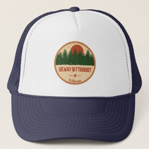 Selway_Bitterroot Wilderness Montana Idaho Trucker Hat