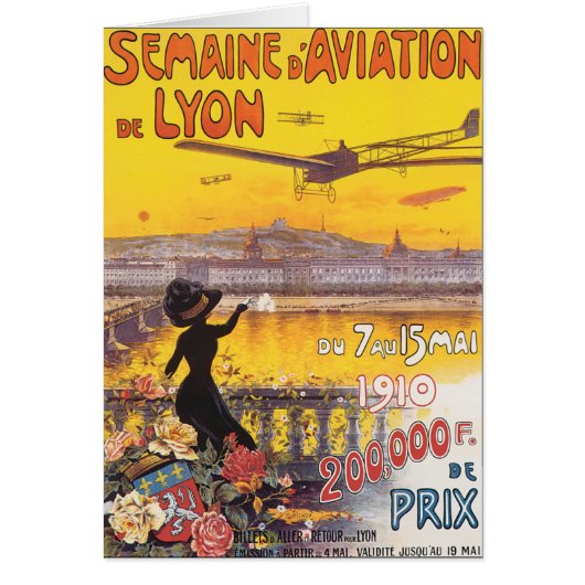 Semaine d'Aviation de Lyon Cards (Front)