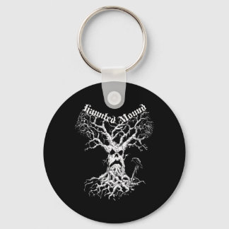 Sematary Merch. Design A Ghost Tree. Haunted Mound Keychain