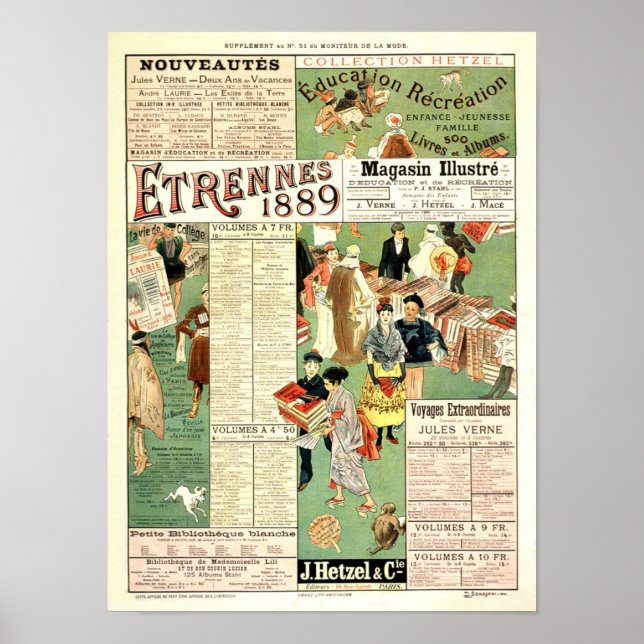 Semeghini Defendi 1889 Vintage French Advertising Poster (Front)