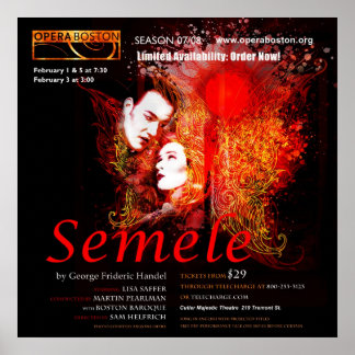 semele poster30x30 poster