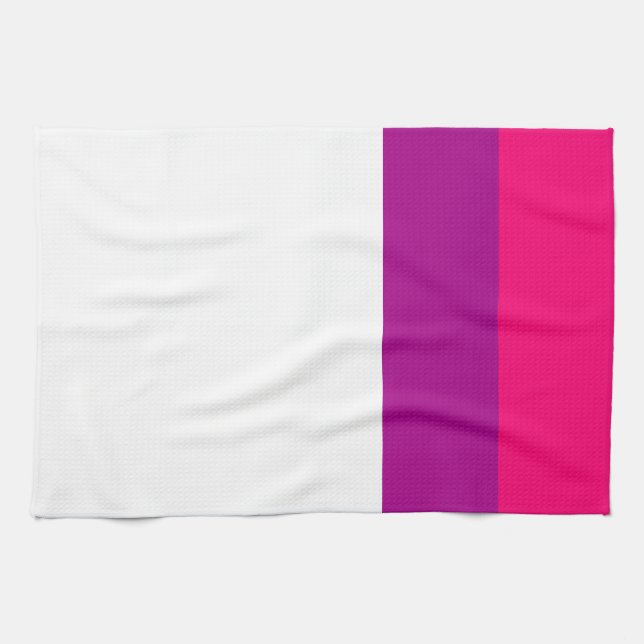 Semi Bisexual Pride Flag Kitchen Towel (Horizontal)