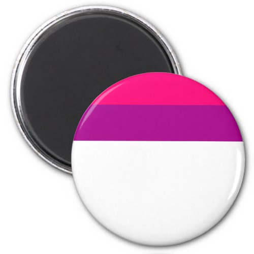 Semi Bisexual Pride Flag  Magnet