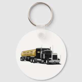 Semi Black Gold Keychain
