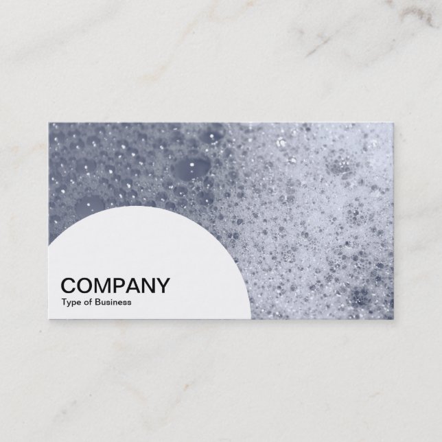 Semi-circle Panel - Soap Bubbles 03 Business Card (Front)