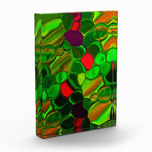 Semi-circles and rounded shapes, colorful. photo block