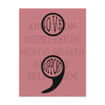 Semi colon's new meaning Love & Support