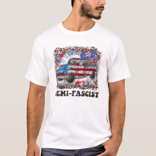 Semi-Fascist Political Humor Biden Quotes Funny Pa T-Shirt
