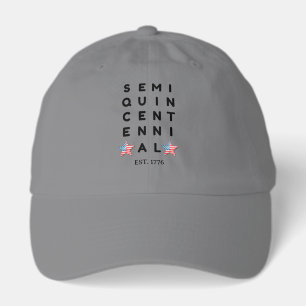 Semi quincentennial 1776 2026 America 250th Year  Hat
