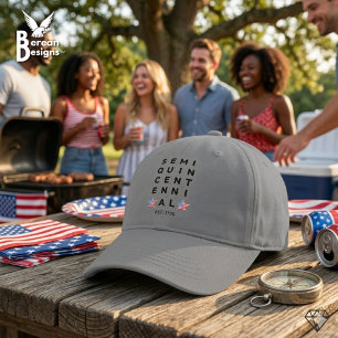Semi quincentennial 1776 2026 America 250th Year Hat