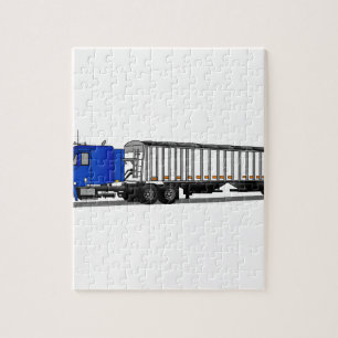 Semi Tractor Trailer Jigsaw Puzzle