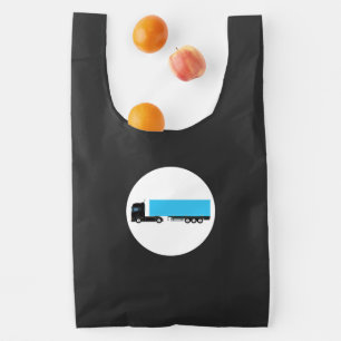 Semi-Trailer Truck Transportation Trucks Reusable Bag