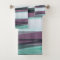 Semi Transparent Layers In Aqua Burgundy and Grey