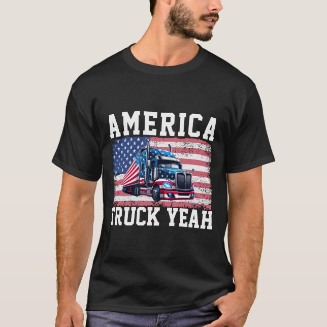 Semi Truck Driver shirt | Gift For Trucker (Front)