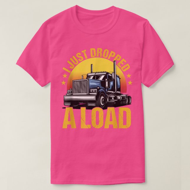 Semi Truck For Truck Driver - Truck 2545 T-Shirt (Design Front)