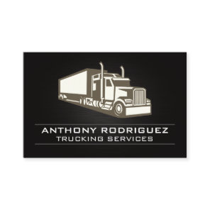 Semi Truck | Freight | Logistics Deliveries Business Card