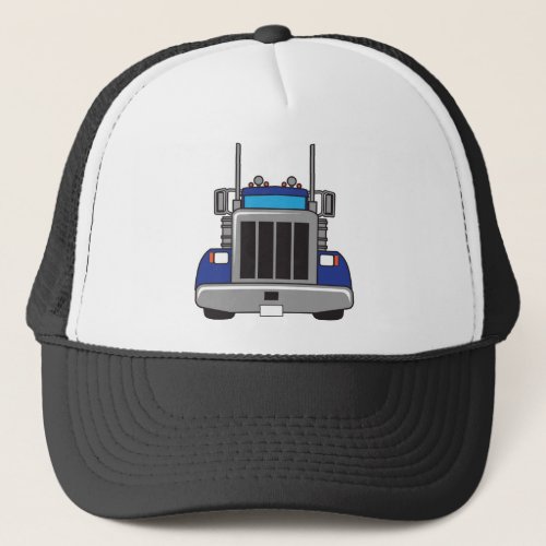 Semi Truck Front Trucker Hat