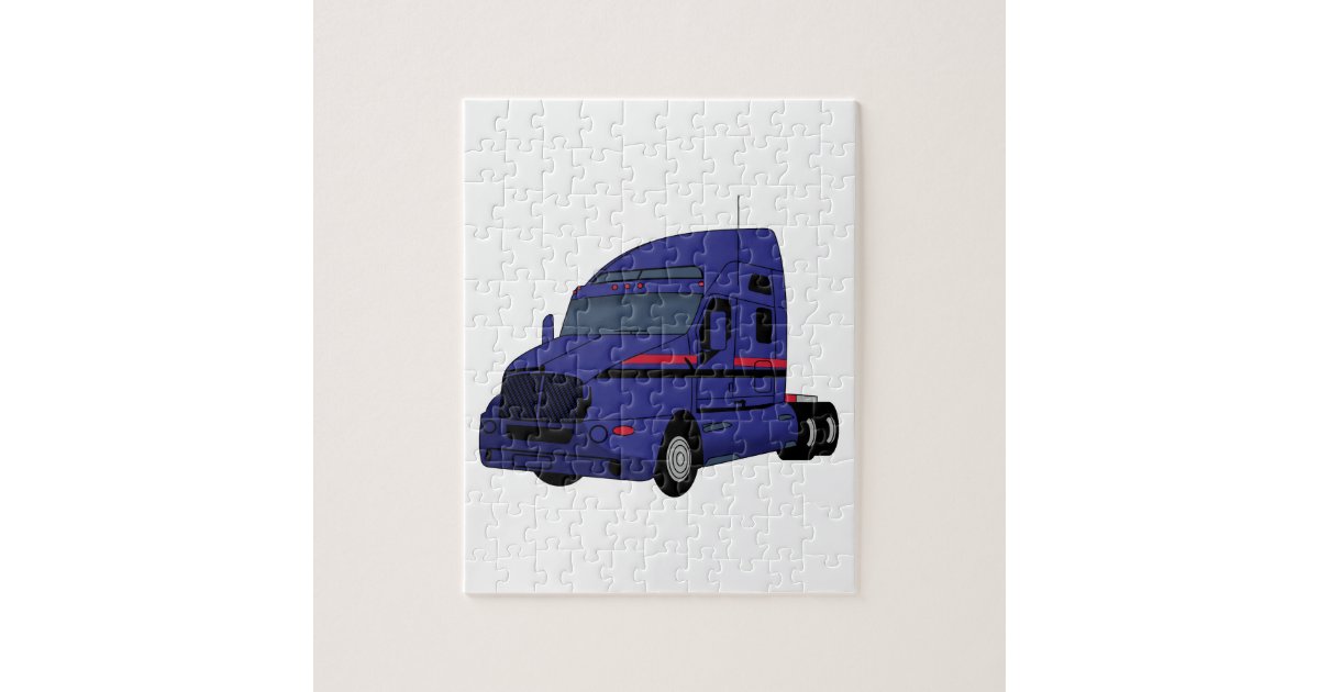 Semi Truck Jigsaw Puzzle