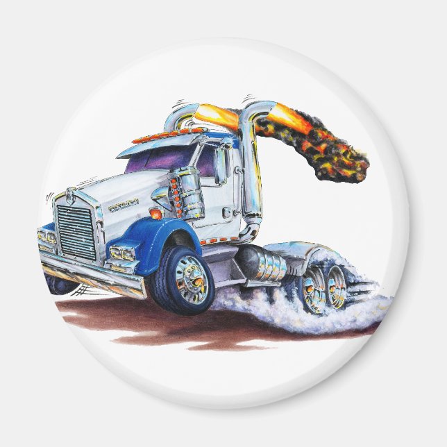 Semi Truck Magnet (Front)