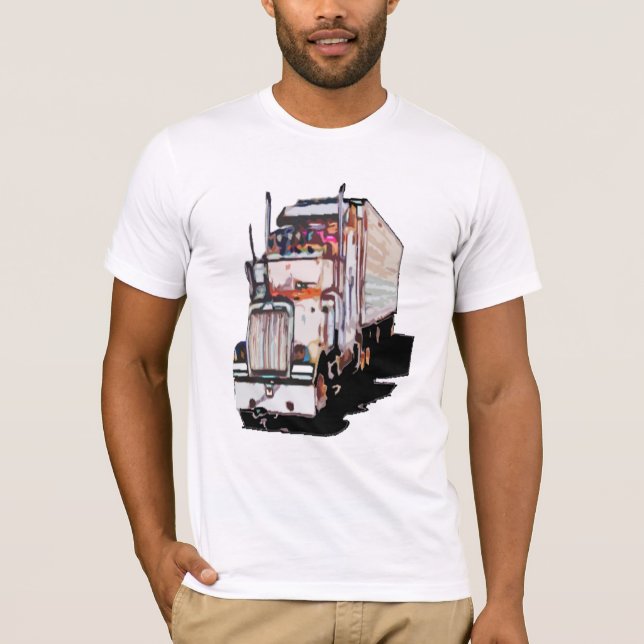 Semi Truck T-Shirt (Front)