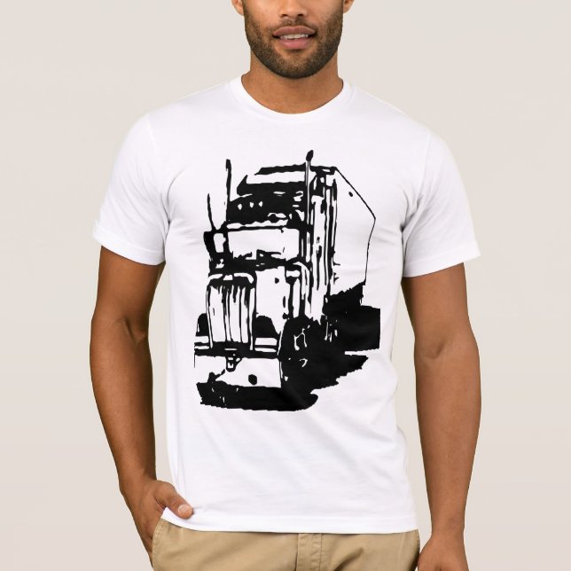 Semi Truck T-shirt (Front)