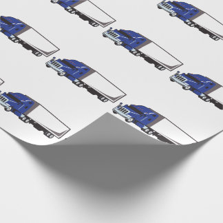 Semi Truck Wrapping Paper
