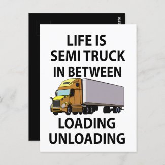 Semi Trucks Trucker Driver