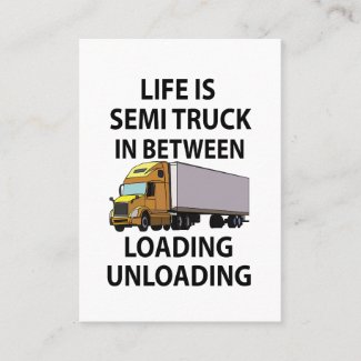 Semi Trucks Trucker Truck Driver 
