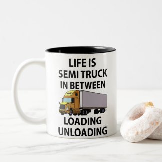 Semi Trucks Trucker Truck Driver 