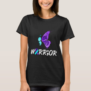 Semicolon Butterfly Suicide Prevention Awareness 1 T-Shirt