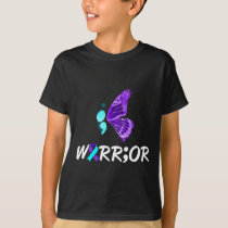 Semicolon Butterfly Suicide Prevention Awareness 1 T-Shirt
