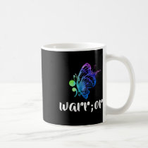 Semicolon Butterfly Suicide Prevention Awareness T Coffee Mug