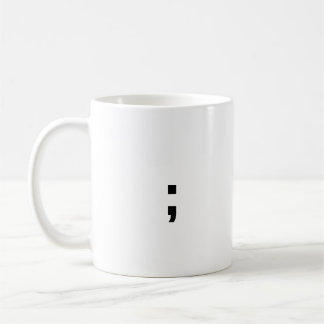 Semicolon Coffee Mug