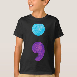 Semicolon depression prevention awareness week  T-Shirt