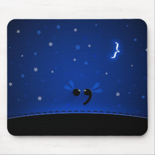 Semicolon Mouse Pad