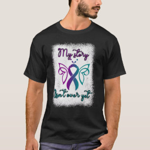 Semicolon Project Butterfly Depression Awareness M T-Shirt