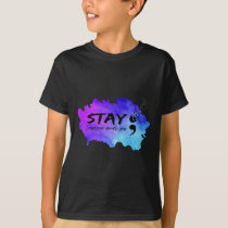 Semicolon Tomorrow Needs You Suicide Prevention Aw T-Shirt