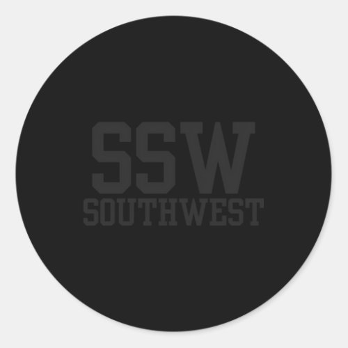 Seminary Of The Southwest 02 Classic Round Sticker