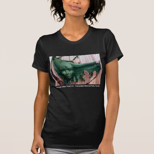 Seminole Indian Tribal Art Florida Womens T_Shirt