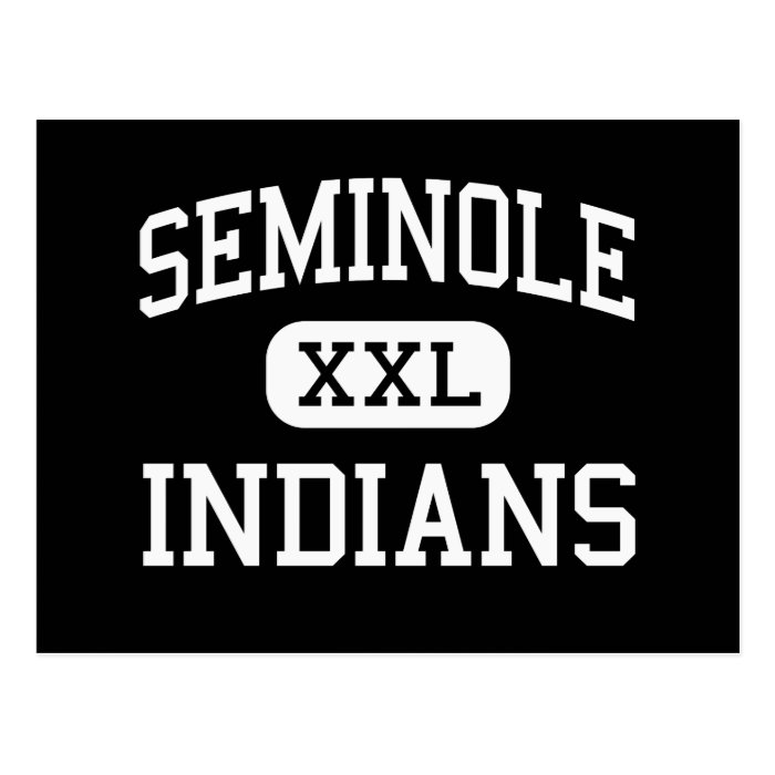 Seminole   Indians   Junior   Seminole Texas Post Cards