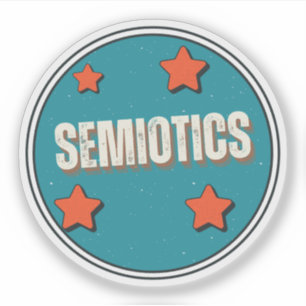 Semiotics Sticker