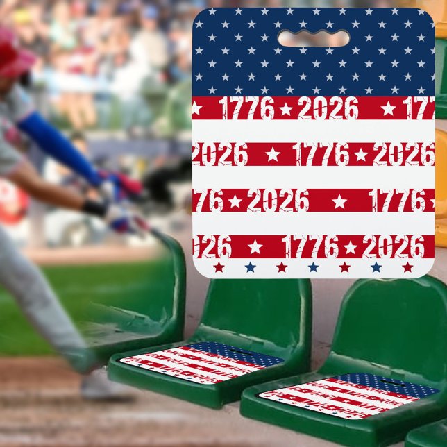 Semiquincentennial 1776 2026 Celebration Seat Cushion (Creator Uploaded)