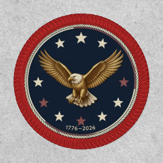 semiquincentennial 250th  Anniversary Circle Paich Patch