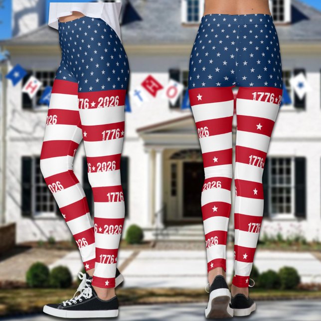 Semiquincentennial America 250 1776 2026 Leggings (Creator Uploaded)