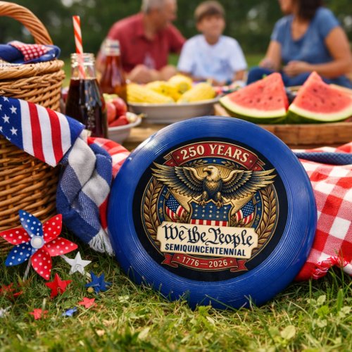 Semiquincentennial Eagle Emblem Wham-O Frisbee