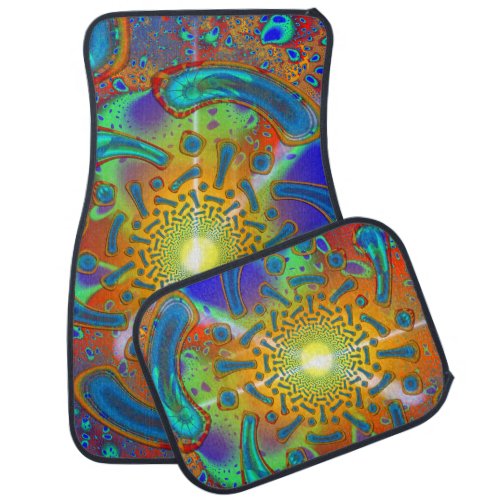 SemiSonic 3D Dichoric Glass Fractal Car Mat