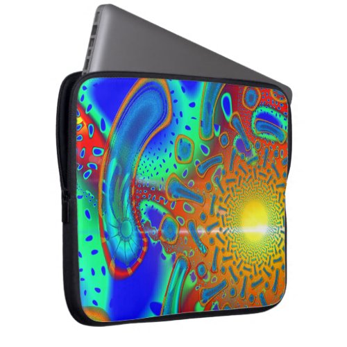 SemiSonic 3D Dichroic Glass Fractal Laptop Sleeve