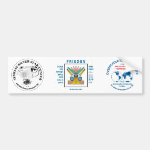 Semjase Silver Star Center Bumper Sticker
