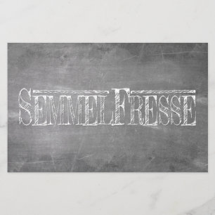 Semmelfresse - weiß